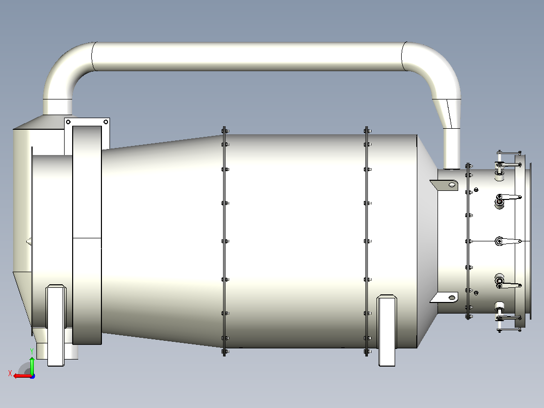 Cyclofan过滤器后视图