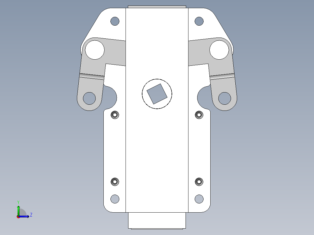 配电盘门用链条机构