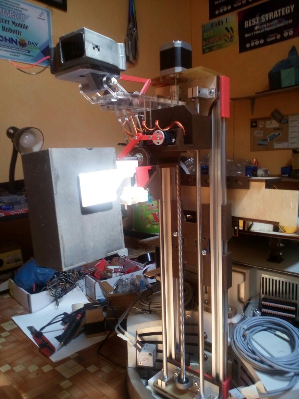 滑块升降器夹持器3D数模图纸 STEP格式(1)