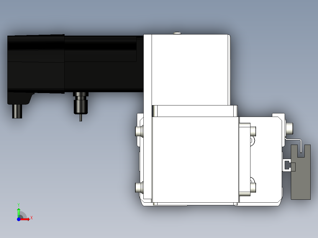 Toyo东佑达直线模组-ETB10-1200-RU前视图