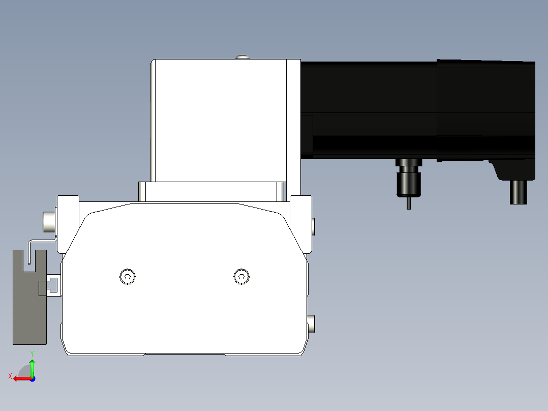 Toyo东佑达直线模组-ETB10-1200-RU后视图