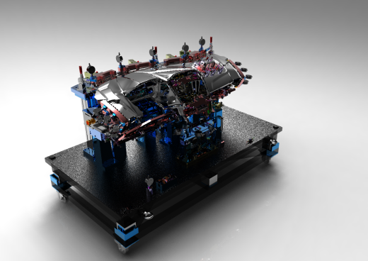 ZY2743 汽车仪表盘夹具检具设计（SolidWorks2014）缩略图