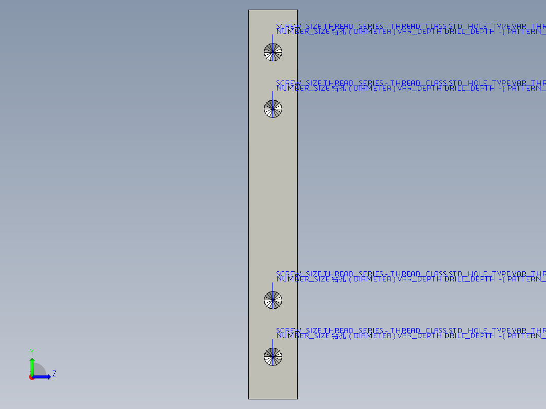 手动探针测试治具、面板测试治具左视图