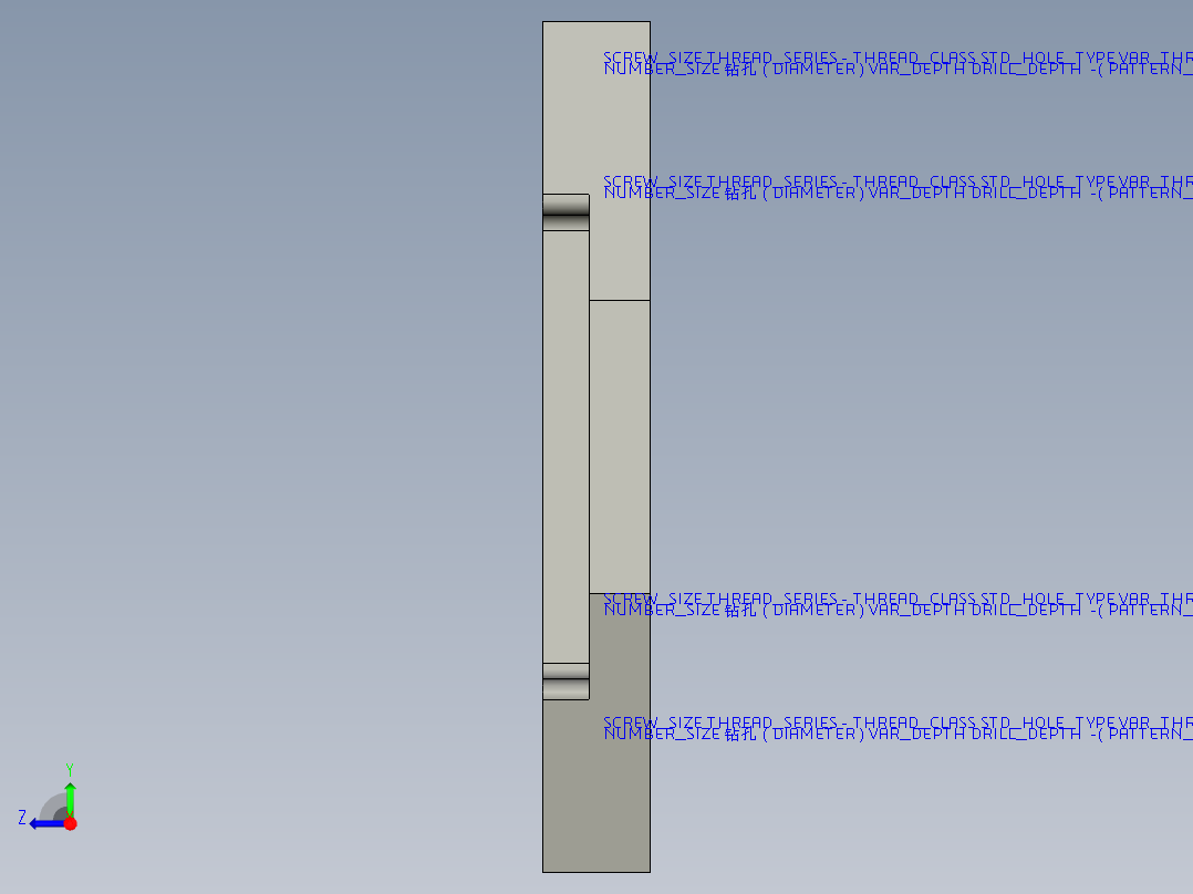 手动探针测试治具、面板测试治具右视图
