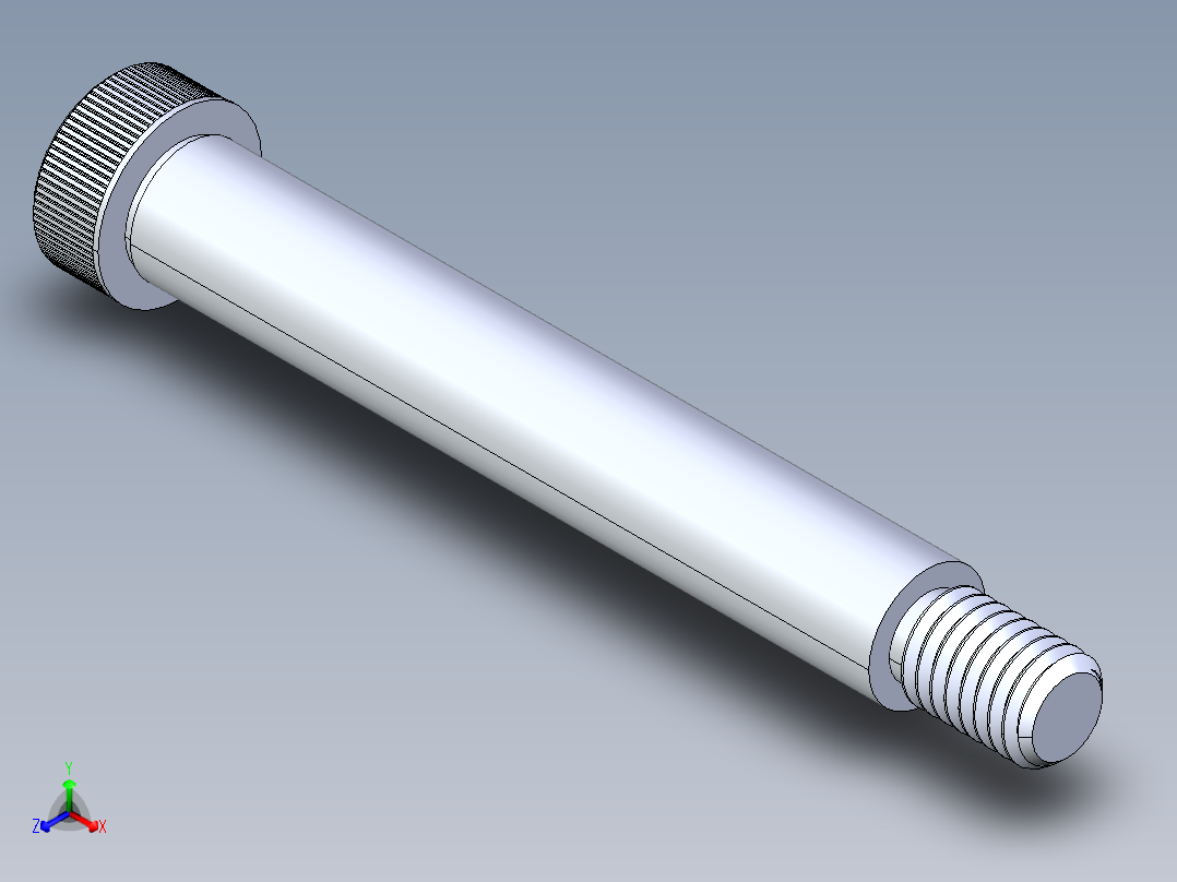 内六角螺螺栓-SB 0.500-13 x4主视图