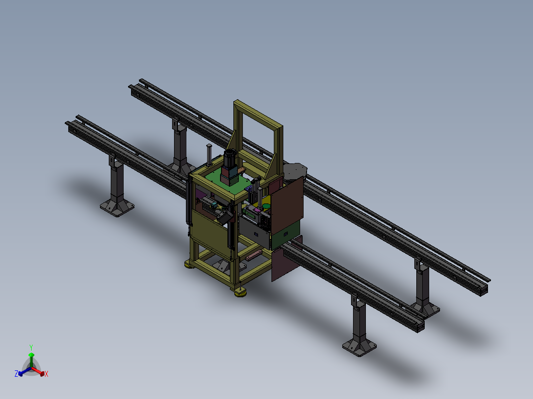 测试工作台非标设备装配