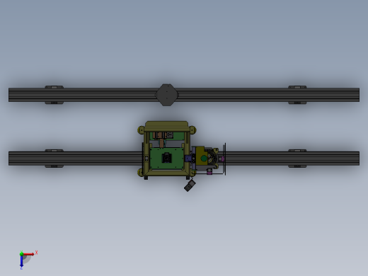 测试工作台非标设备装配俯视缩略图