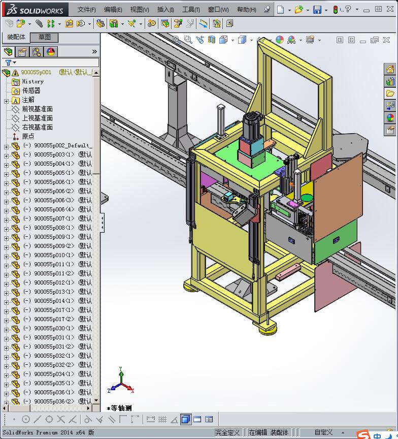 测试工作台非标设备装配