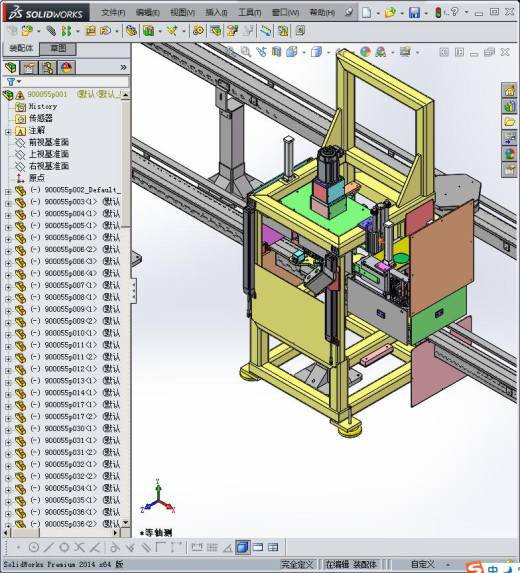 测试工作台非标设备装配缩略图