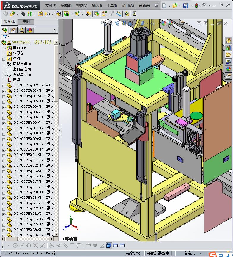 测试工作台非标设备装配