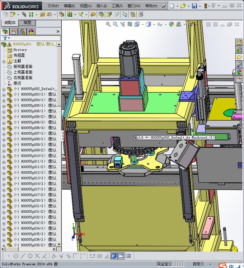 测试工作台非标设备装配