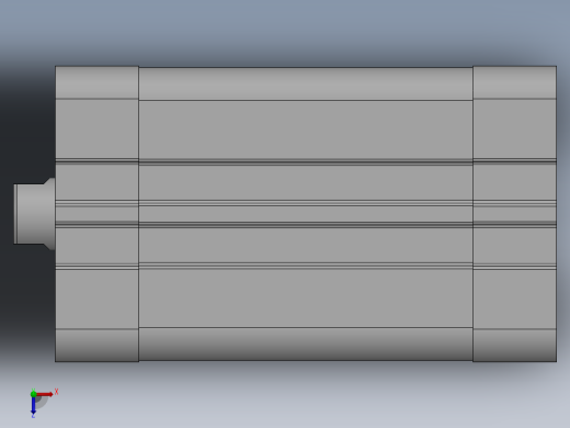 气缸ACE32X40S俯视缩略图