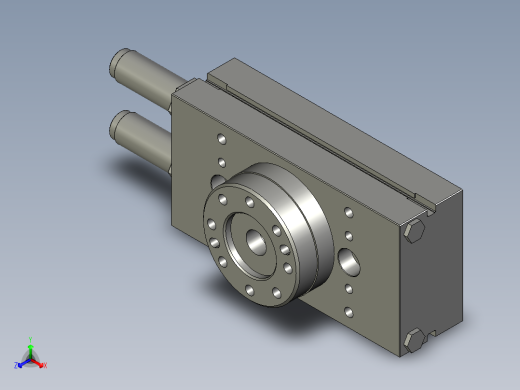 旋转气爪PRC30S正等轴测缩略图