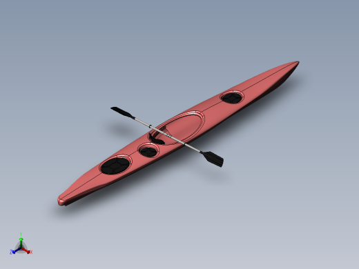 桨板7正等轴测缩略图