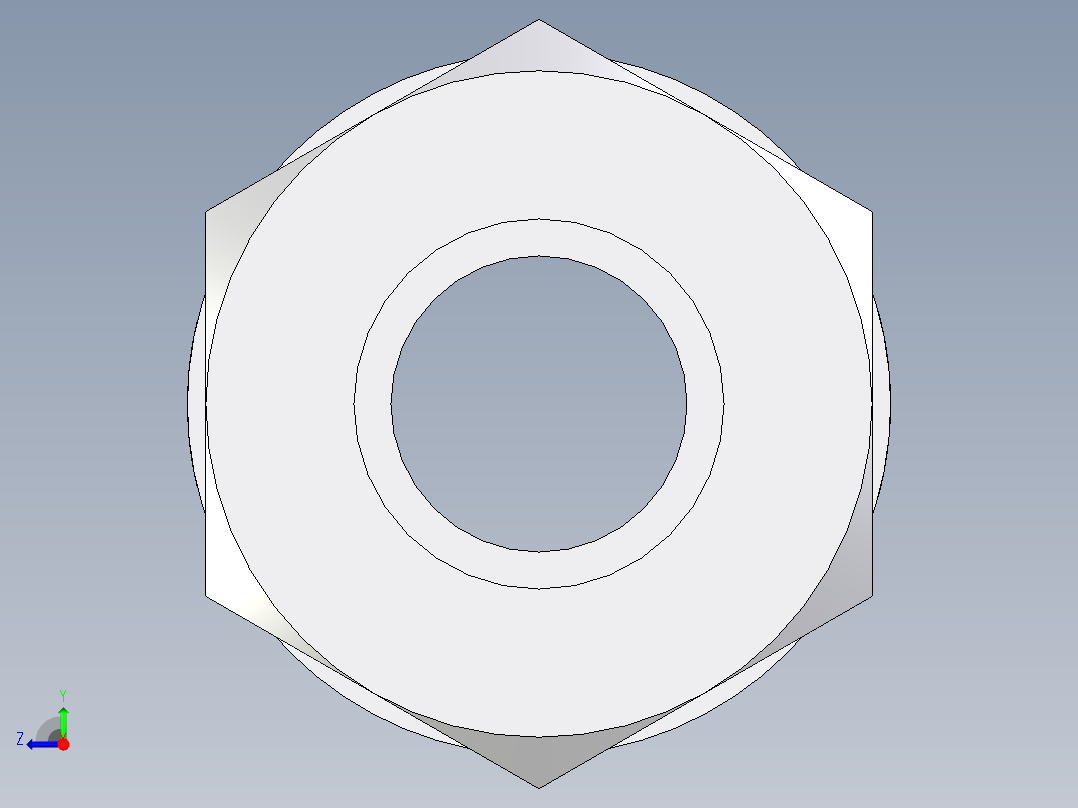 卡套式工业通用硬管接头EO_Weld_bulkhead_fitting_ESV20ZS71右视图