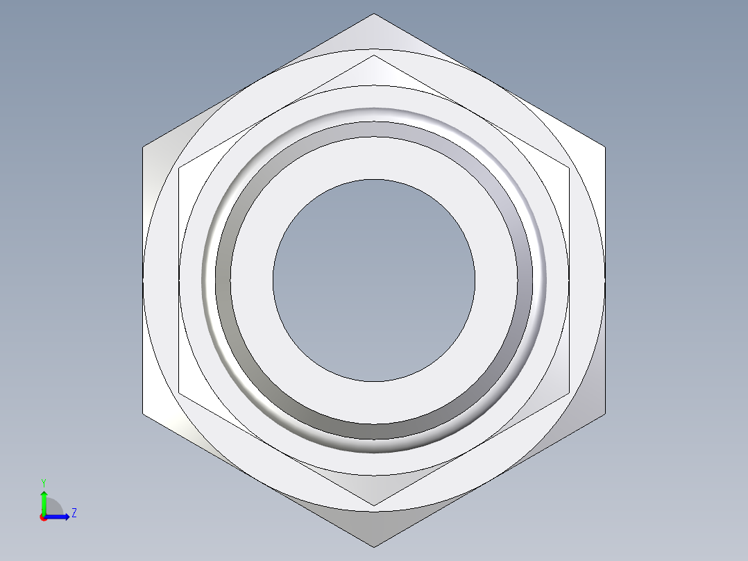 卡套式工业通用硬管接头EO_Male_Stud_connector_GEO18LMCF左视图