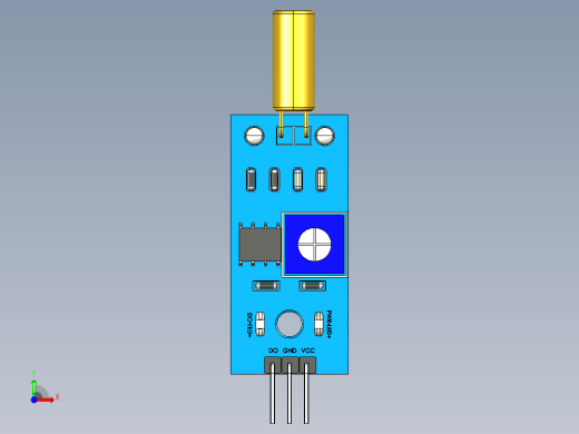 振动传感器SW-520+D前视缩略图