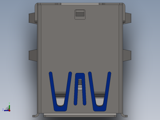 四个usb3.0接口右视缩略图