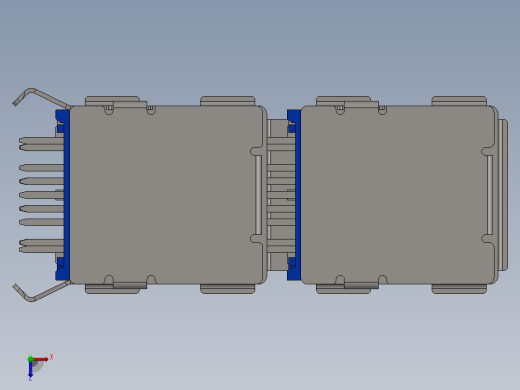 四个usb3.0接口俯视缩略图