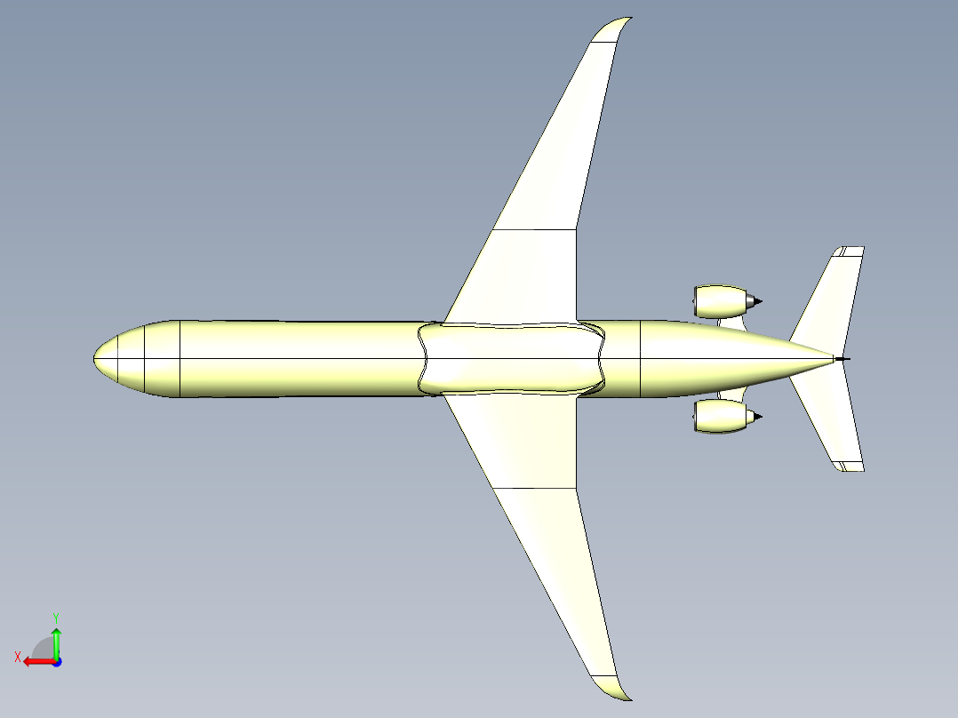 飞机1 (1)后视图