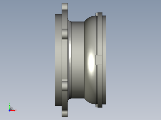 车床连接座加工工艺及钻6×Ф7孔夹具设计【含三维proe】前视缩略图