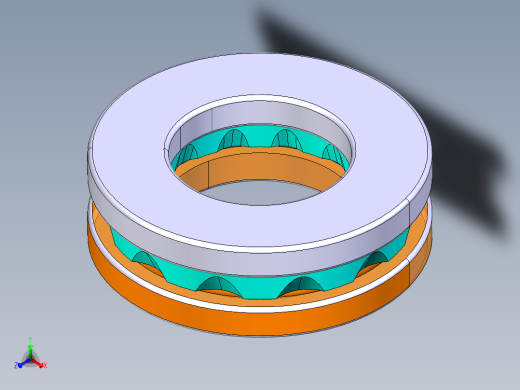 平面推力球轴承51205