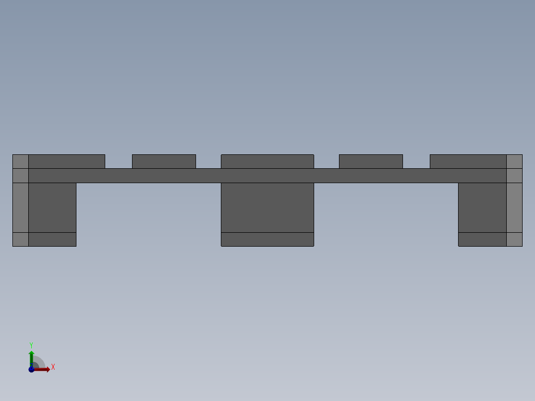 托盘 设计模型 (15)前视图