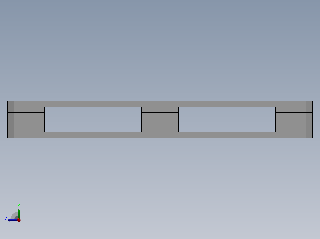 托盘 设计模型 (15)右视图
