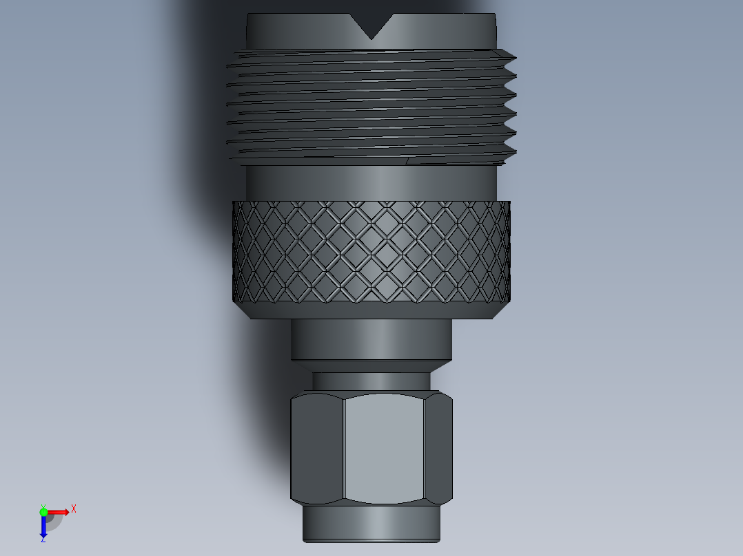 SMA接口48俯视图