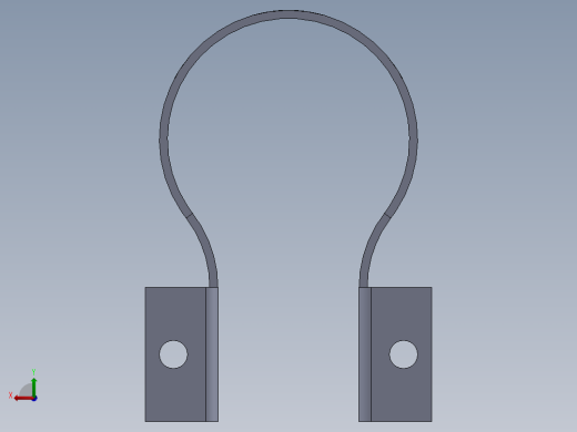 钣金圆支架后视缩略图