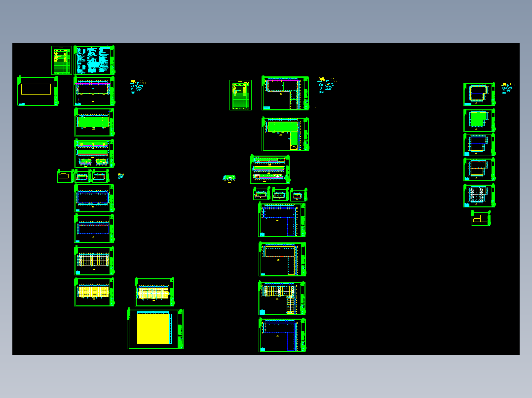 福建某炼油钢结构CAD