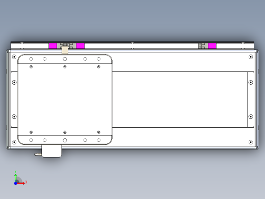 威洛博LC系列3d模型模组LC22H2Y-S300前视缩略图