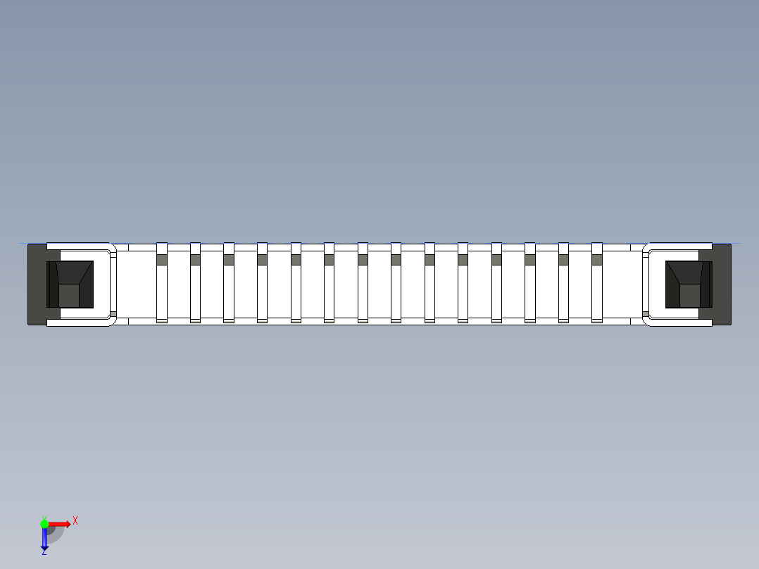连接器 SM-FFC3B05-14-T俯视图