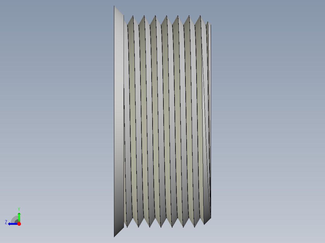 止付螺絲(座付型)MSWZ,MSWZH-3D多系列多零件图纸模型右视图