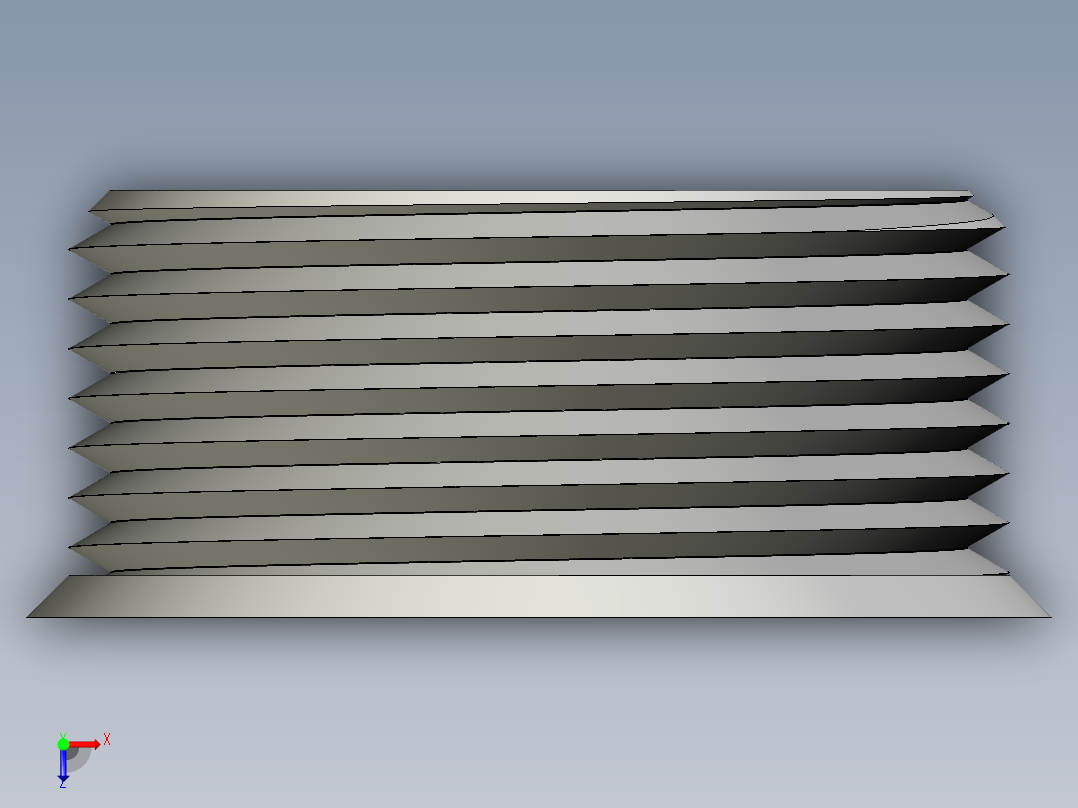 止付螺絲(座付型)MSWZ,MSWZH-3D多系列多零件图纸模型俯视图