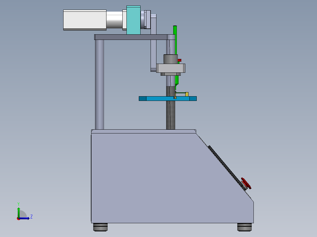 开关耐久性测试试验机sw20左视图