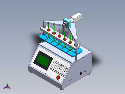 开关耐久性测试试验机sw20正等轴测缩略图