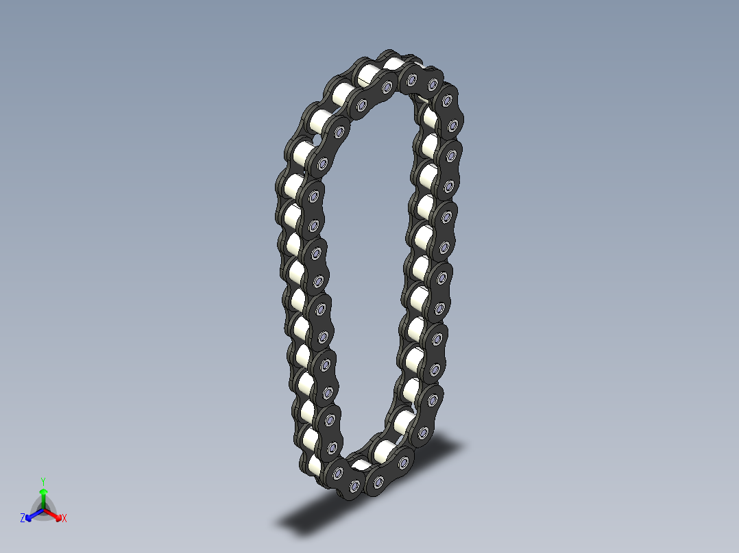 CATIA链条三维图