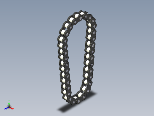 CATIA链条三维图