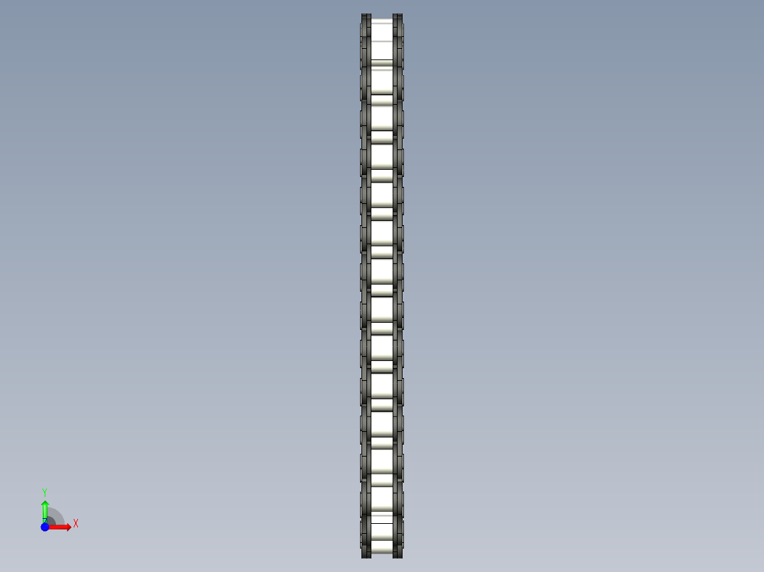 CATIA链条三维图前视图