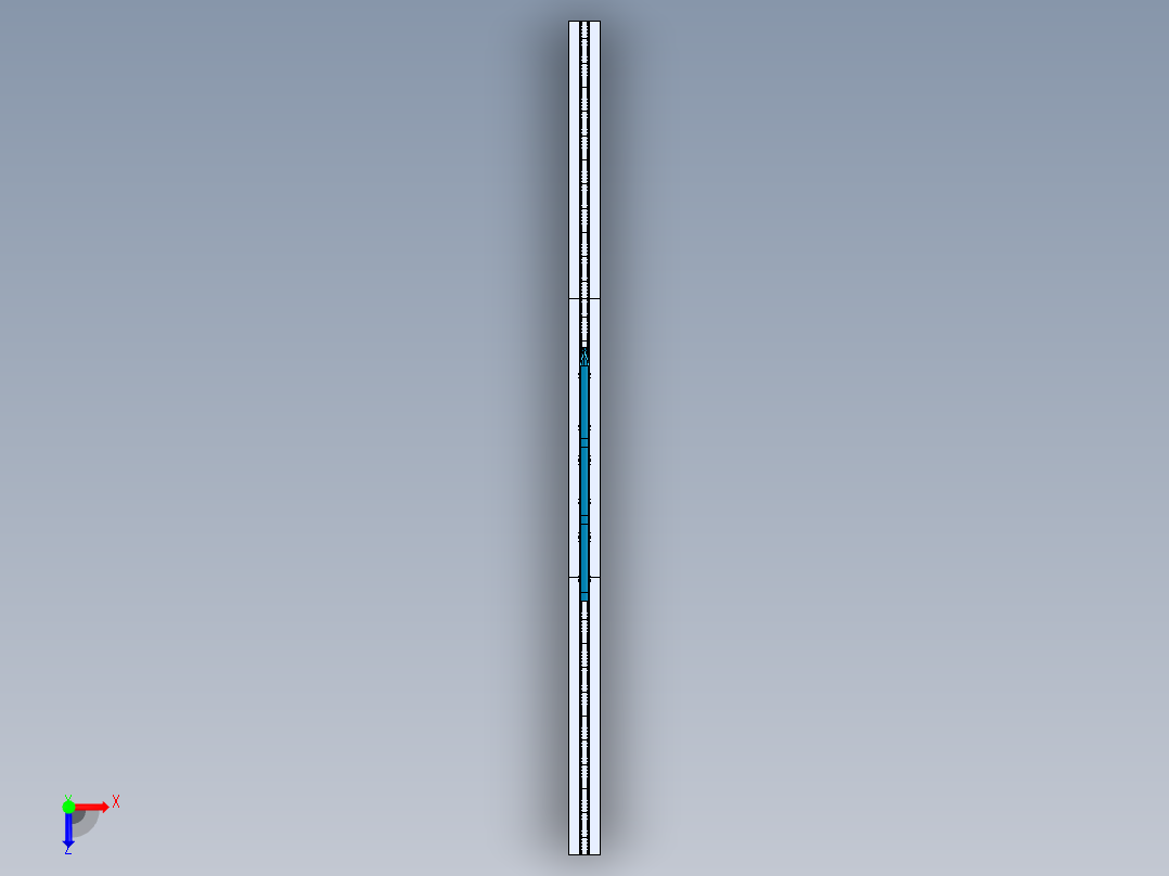 高铁模型俯视图