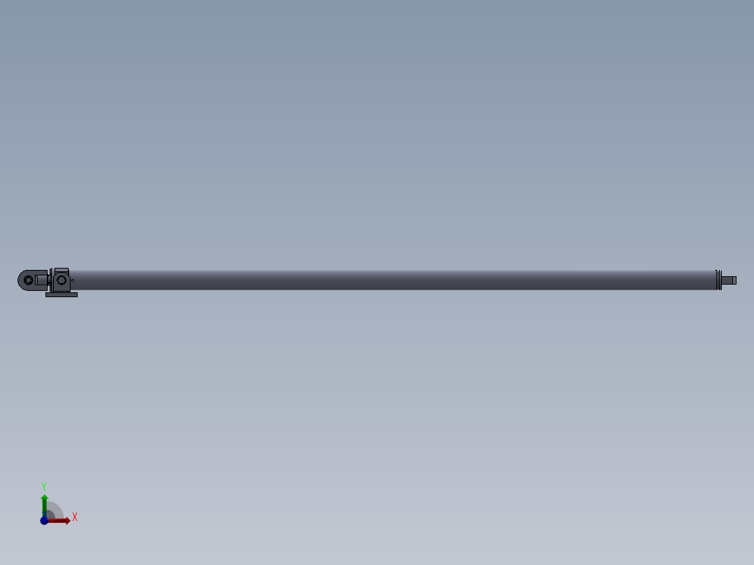 焊接式液压缸140x105x5600-mm-1.snapshot.1前视图