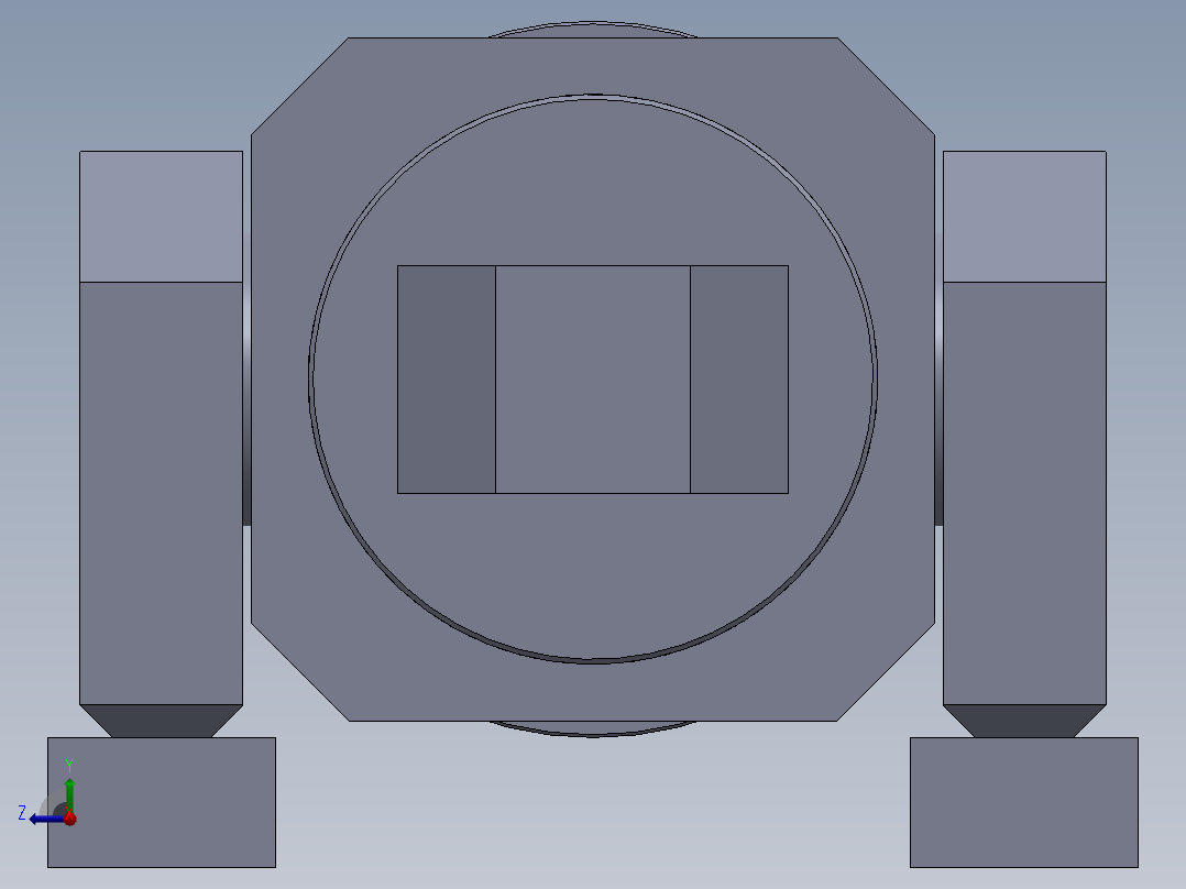 焊接式液压缸140x105x5600-mm-1.snapshot.1右视图