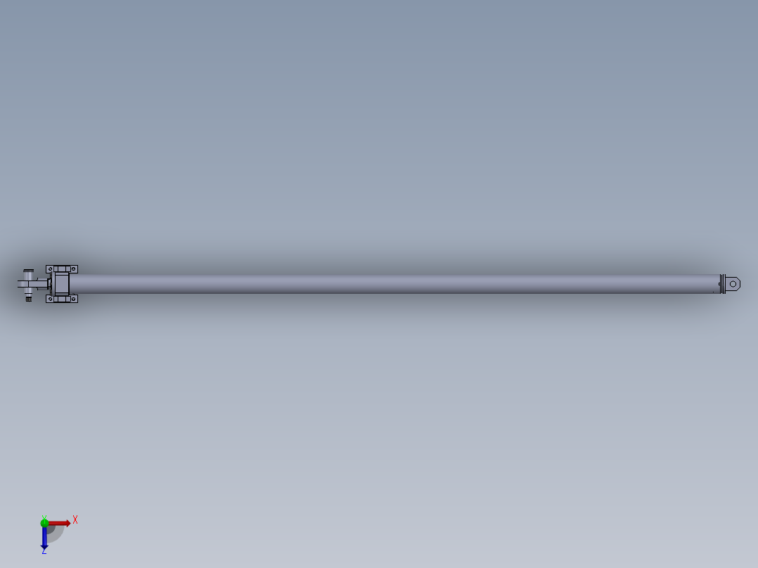 焊接式液压缸140x105x5600-mm-1.snapshot.1俯视图