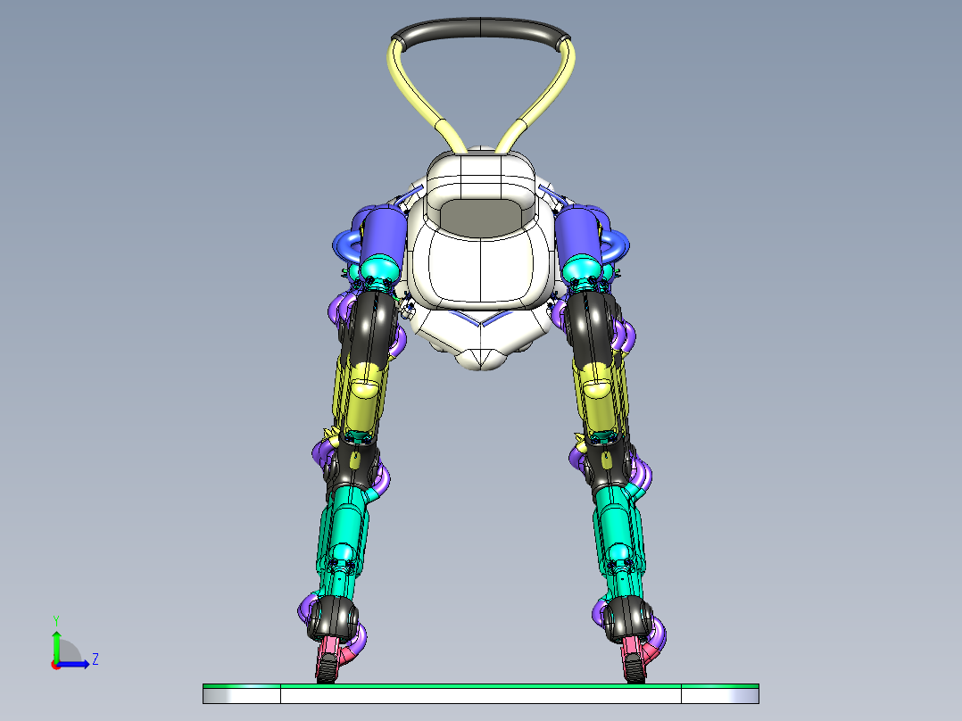 SL_ST 四只小狗左视图