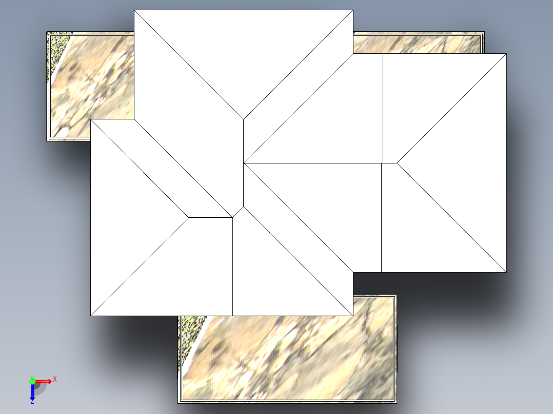 房子、建筑(128)俯视图