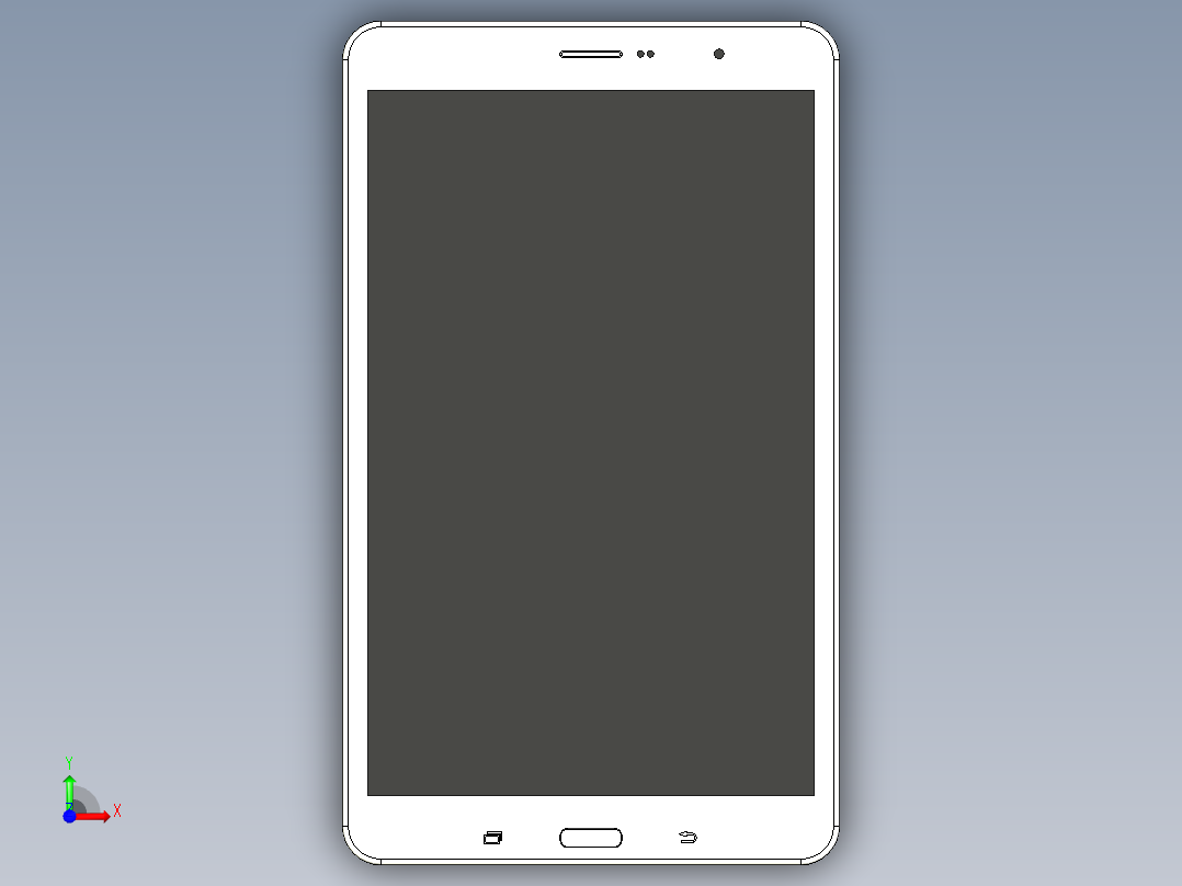 B2005264-三星 Galaxy Tab Pro 8.4平板电脑前视图