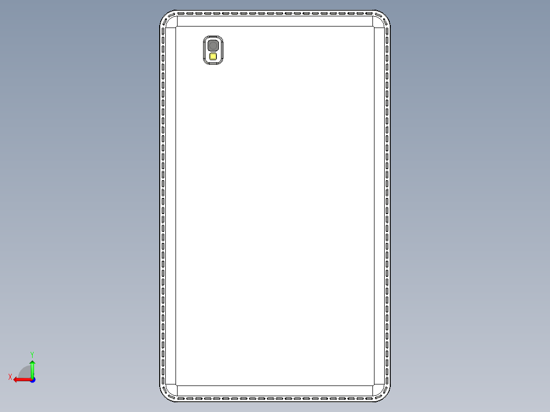 B2005264-三星 Galaxy Tab Pro 8.4平板电脑后视图