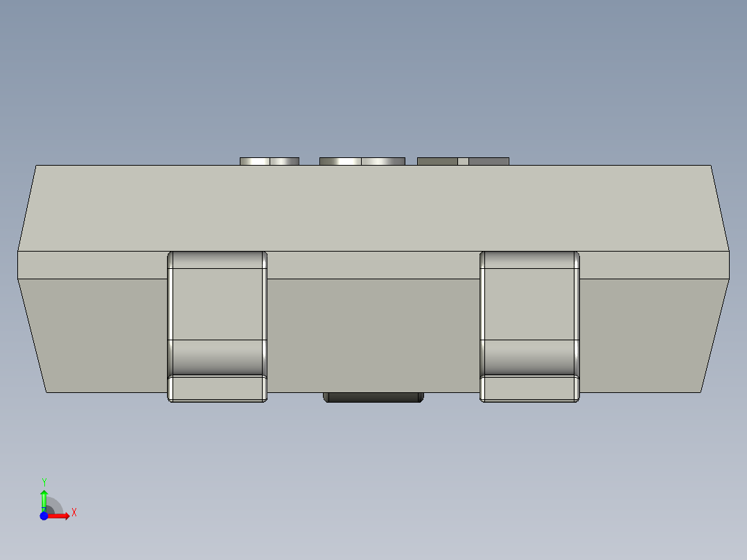 表面安装晶体管前视图