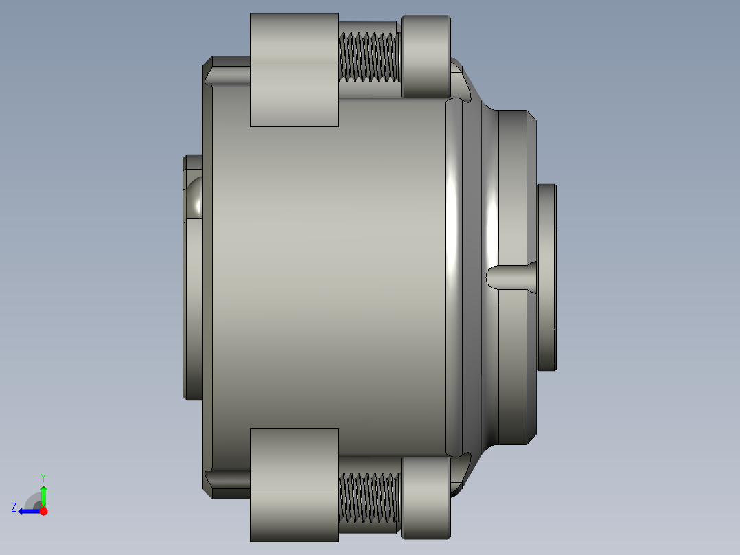 重复 2812 甲壳虫轮毂电机右视图